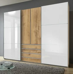 Armoire à portes battantes et coulissantes MAGIC GLAS