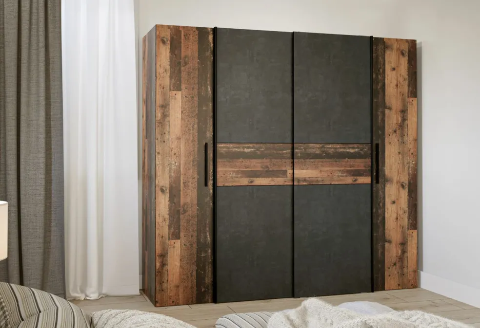 Armoire à portes battantes / coulissantes KALIXTUS