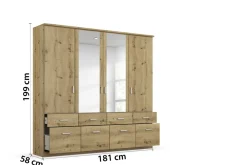 Armoire à portes battantes BREMEN