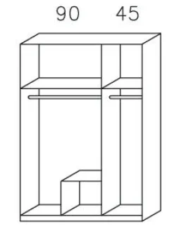 Armoire à portes battantes MICRO