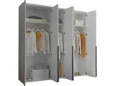 Armoire à portes battantes KEVO-Pol-Power Discount