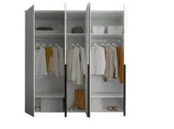 Armoire à portes battantes KEVO-Pol-Power Discount