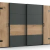 Armoire à portes battantes et coulissantes STOCKHOLM-Wimex Online