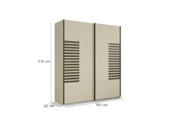 Armoire à portes coulissantes LISSABON-Rauch Best