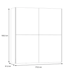 Armoire à portes coulissantes DEDERIK