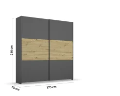 Armoire à portes coulissantes MIRO-Rauch