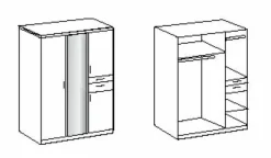 Armoire à vêtements KOBLENZ-Wimex Online