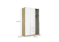 Armoire à vêtements ALABAMA