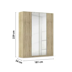 Armoire à vêtements ALABAMA-Rauch Sale