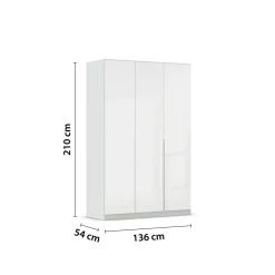 Armoire à vêtements ALABAMA-Rauch Outlet