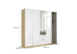 Armoire à vêtements ALABAMA-Rauch Outlet