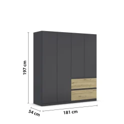 Armoire à vêtements BRAGA-Rauch New