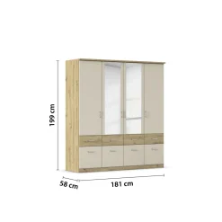 Armoire à vêtements BREMEN-EXTRA-Rauch Sale