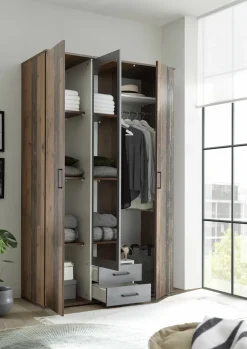 Armoire à vêtements CHICAGO-Pol-Power Outlet