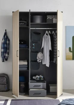 Armoire à vêtements FLORENZ-Pol-Power Clearance