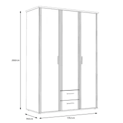 Armoire à vêtements GLORIA