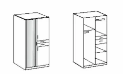 Armoire à vêtements KOBLENZ-Wimex Outlet