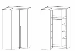 Armoire d'angle ESSENSA