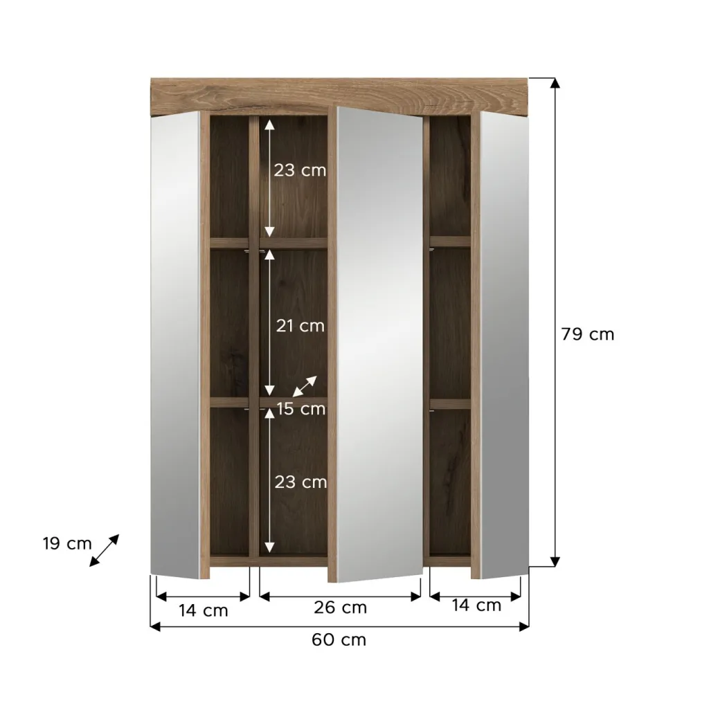 Armoire de toilette DEBRE BIRHAN-Xonox Hot
