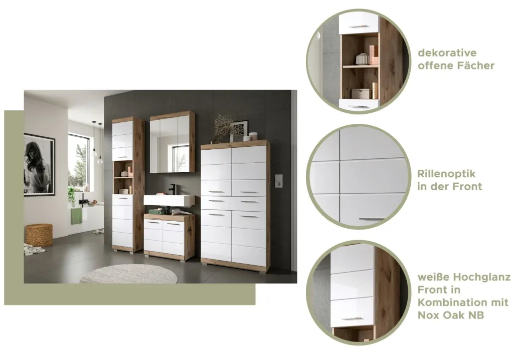 Armoire de toilette DEBRE BIRHAN-Xonox Hot