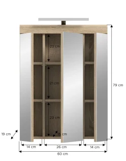 Armoire de toilette GIMBI-Xonox Best