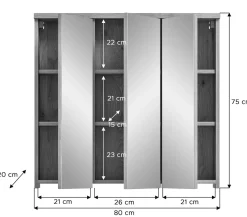 Armoire de toilette METU-Xonox Hot