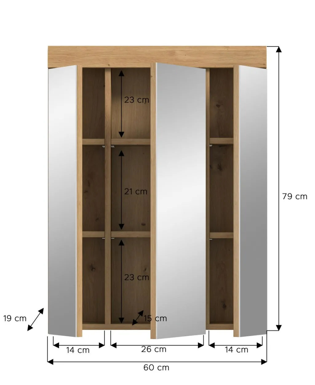 Armoire de toilette SEWULA-Xonox New