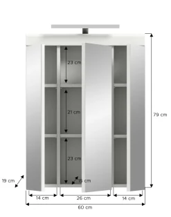 Armoire de toilette SEWULA-Xonox Hot
