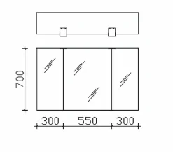 Armoire de toilette SOLITAIRE 6025-Pelipal Sale