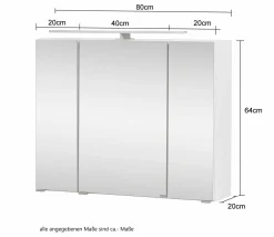 Armoire de toilette STOCKHOLM-Held Clearance