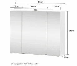 Armoire de toilette STOCKHOLM