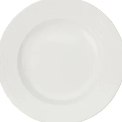 Assiette à dessert en porcelaine 19cm WHITE-Koopman