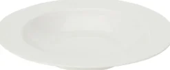 Assiette creuse en porcelaine 23cm WHITE