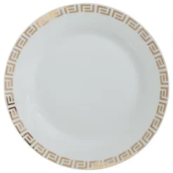 Assiette ton doré AYA