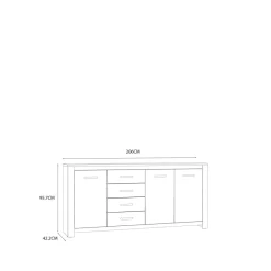 Bahut KALLASTE-Forte New