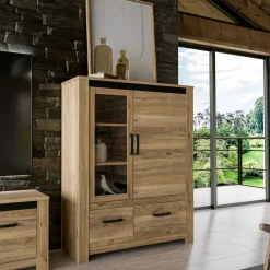 Bahut haut vitrine KALLASTE