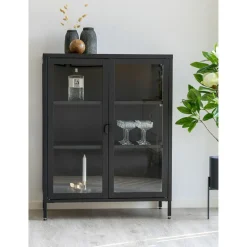 Bahut haut vitrine BRISBANE-House Nordic Hot