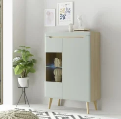 Bahut haut vitrine SVANTE-IMV