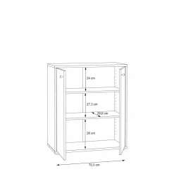 Bahut TEMPRA 2-Forte Hot