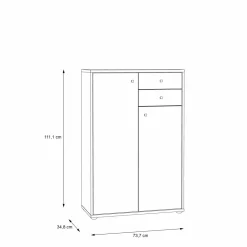 Bahut TEMPRA 2-Forte New