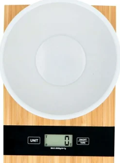 Balance de cuisine en bambou ALPINA-Edco Online