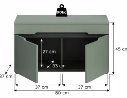 Banc à chaussures GOBA-Xonox Discount