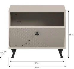Banc à chaussures TAPI-Xonox Outlet