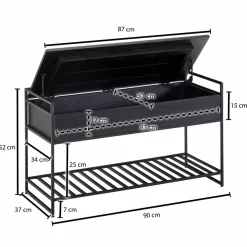 Banc à chaussures TRUJILLO