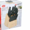 Bloc avec couteaux de cuisine 22 pièces ALPINA-Edco Discount