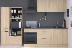 Bloc cuisine avec buffet de cuisine PORTLAND 21