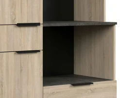 Bloc cuisine avec buffet de cuisine PORTLAND 21