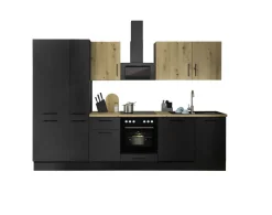 Bloc cuisine avec électroménager CORNWALL (bloc cuisine-lave-vaisselle-réfrigérateur-armoire à provisions) IV