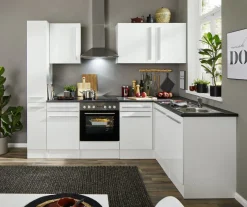 Bloc cuisine avec électroménager JAZZ 8 (cuisine d'angle - armoire coulissante) I-Bega BBK Online