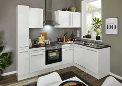 Bloc cuisine avec électroménager JAZZ 8 (cuisine d'angle - armoire coulissante) I-Bega BBK Online